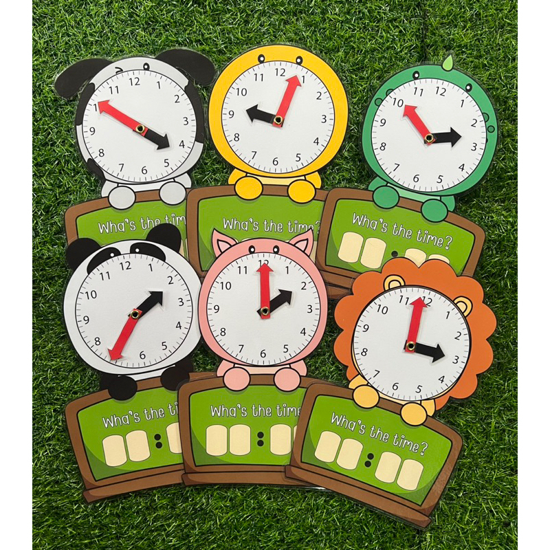 สื่อการสอนนาฬิกาบอกเวลา สามารถเขียนได้ - Image 8