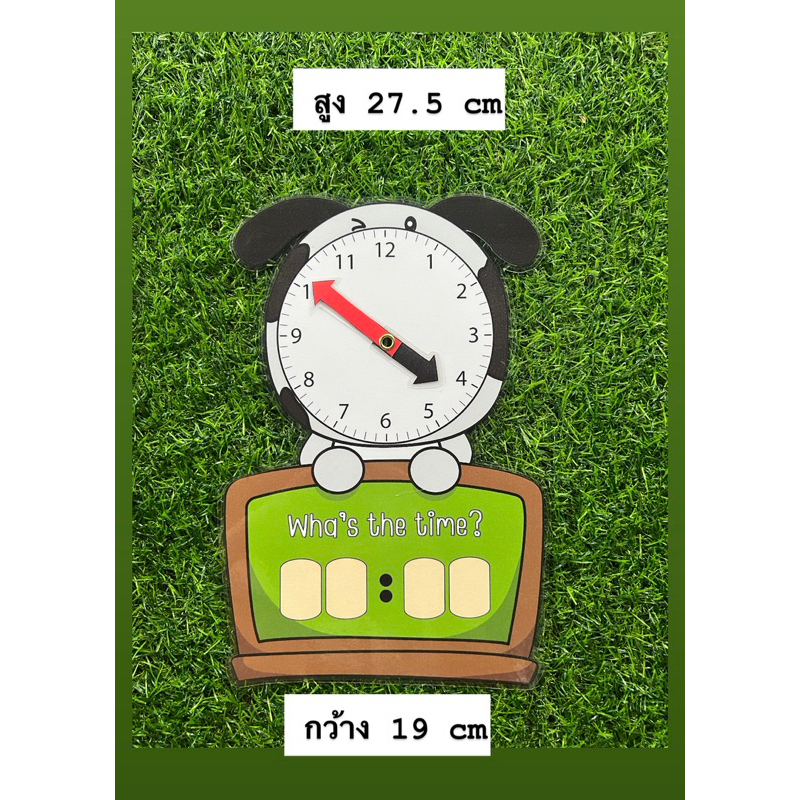 สื่อการสอนนาฬิกาบอกเวลา สามารถเขียนได้ - Image 7