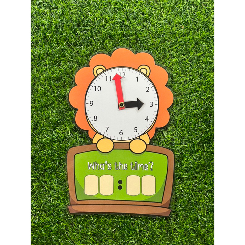 สื่อการสอนนาฬิกาบอกเวลา สามารถเขียนได้ - Image 4