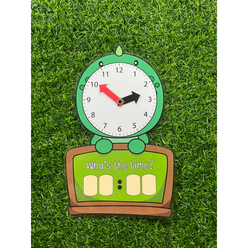 สื่อการสอนนาฬิกาบอกเวลา สามารถเขียนได้ - Image 2