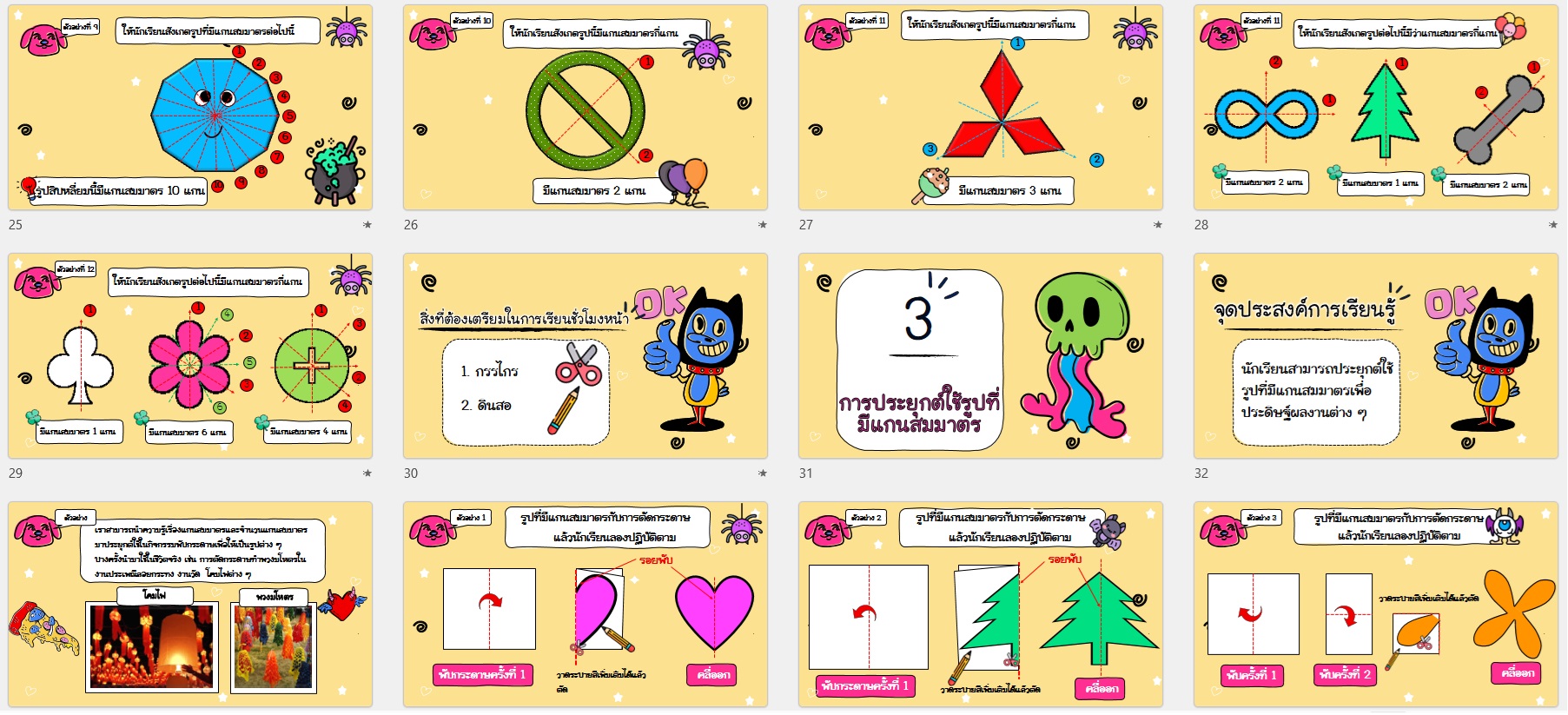 PPT คณิตศาสตร์ ป.3 หน่วยที่ 4 อิงตามหนังสือสสวท หลักสูตรใหม่ - Image 2