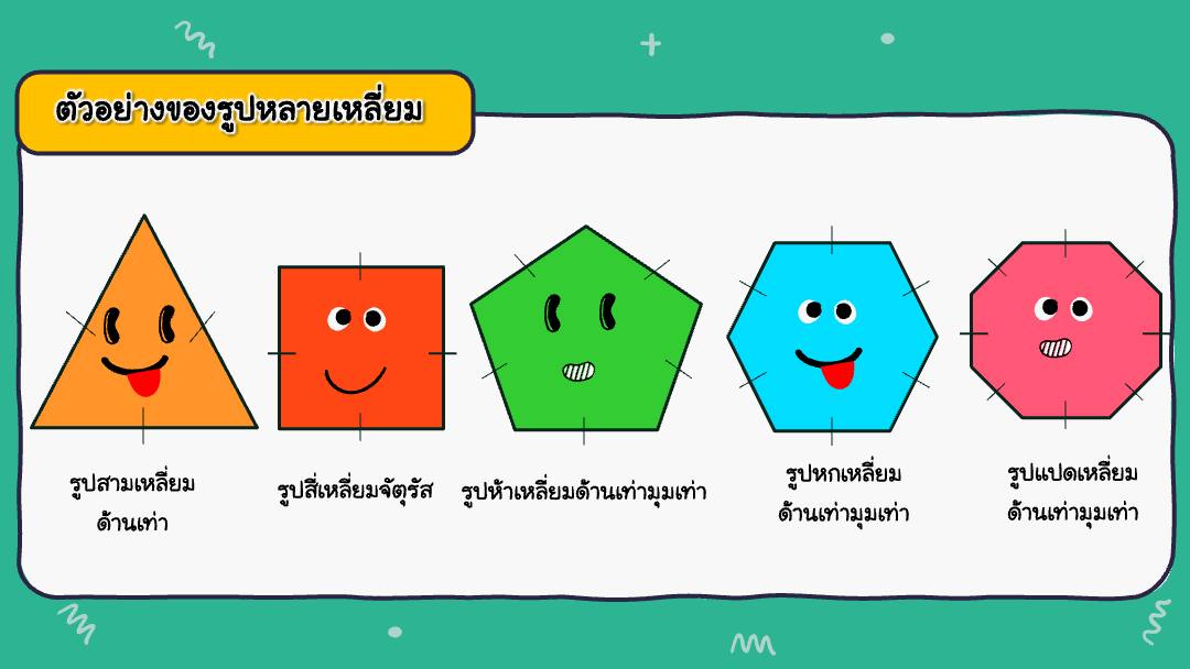 สื่อ powerpoint คณิตศาสตร์ ป.6 หน่วยที่ 7 รูปหลายเหลี่ยม - Image 3