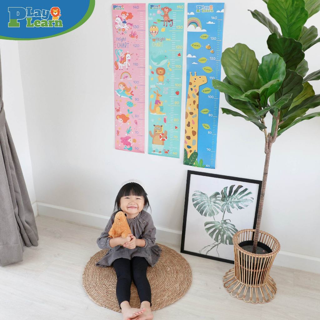 โปสเตอร์วัดความสูง ที่วัดส่วนสูงสำหรับเด็ก Height Chart - Image 2